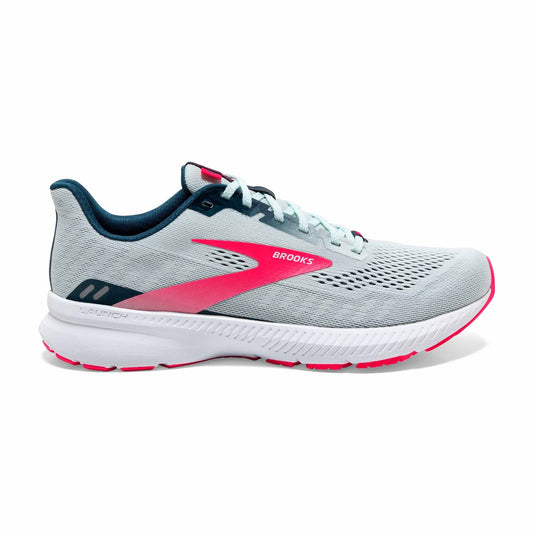 Brooks Launch 8 10.5 , Ice Flow/Navy/Pink (Women s)