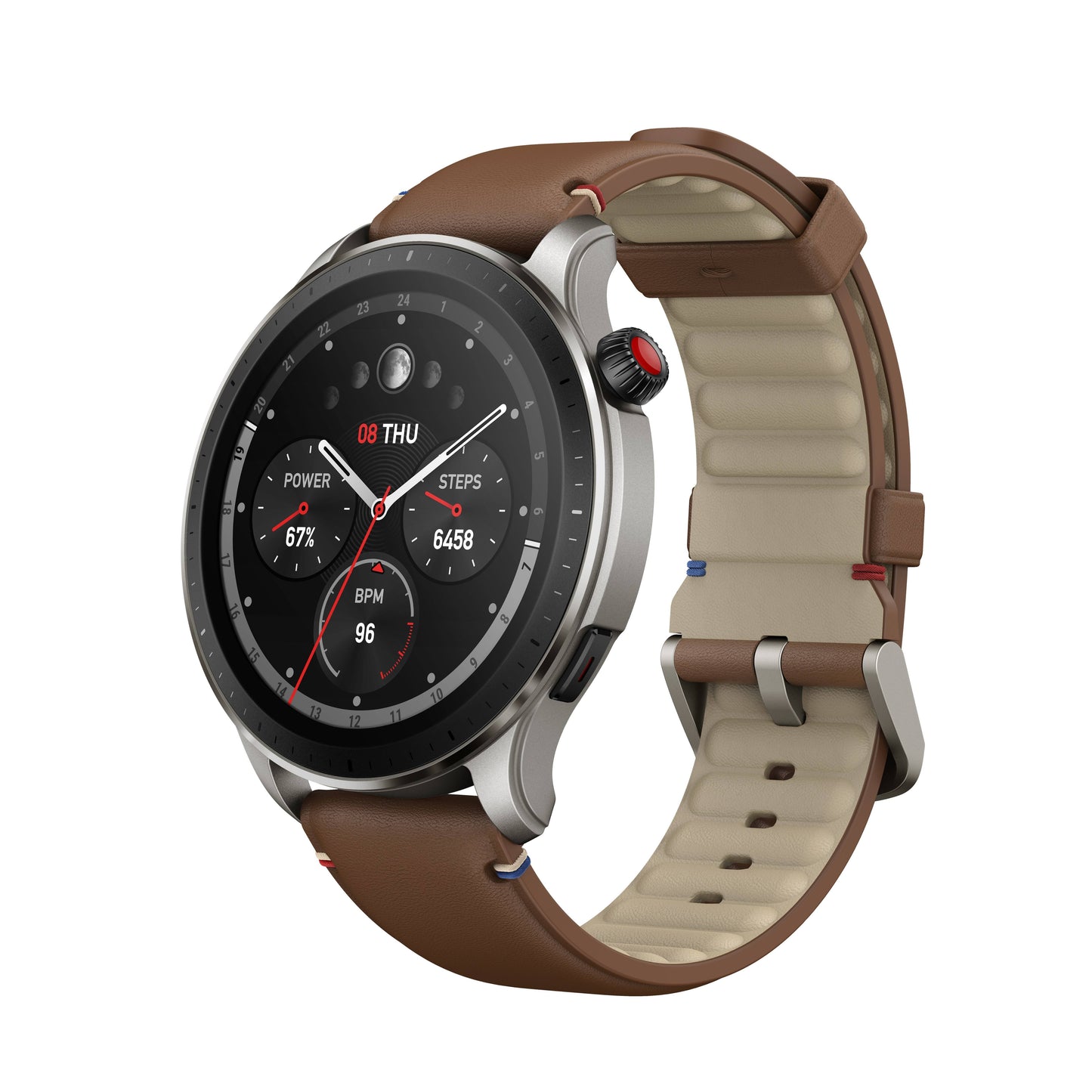 Amazfit Gtr 4 Smart Watch - Brown