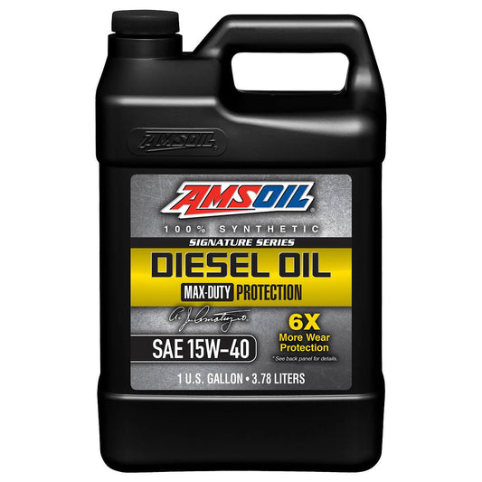 Amsoil Signature Series Max-Duty Synthetic Diesel Oil 15w-40