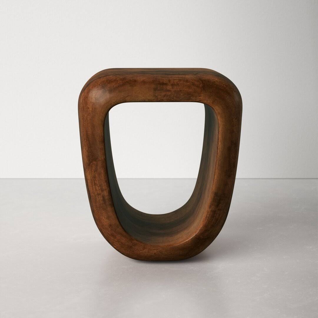 Alpine Solid Wood Decorative Stool