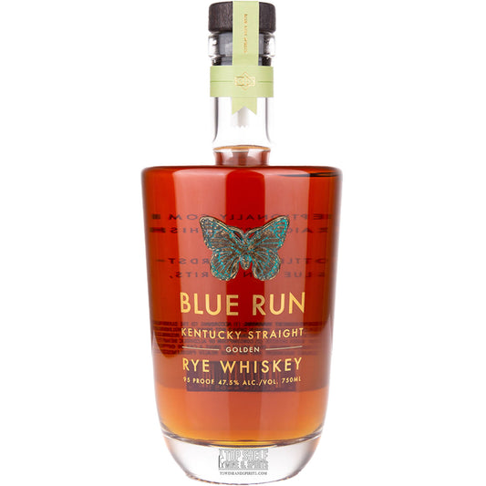 Blue Run Straight Golden Rye Whiskey 750ml