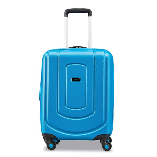 American Tourister Burst Max Printed Hardside Spinner Luggage, 20 Carryon