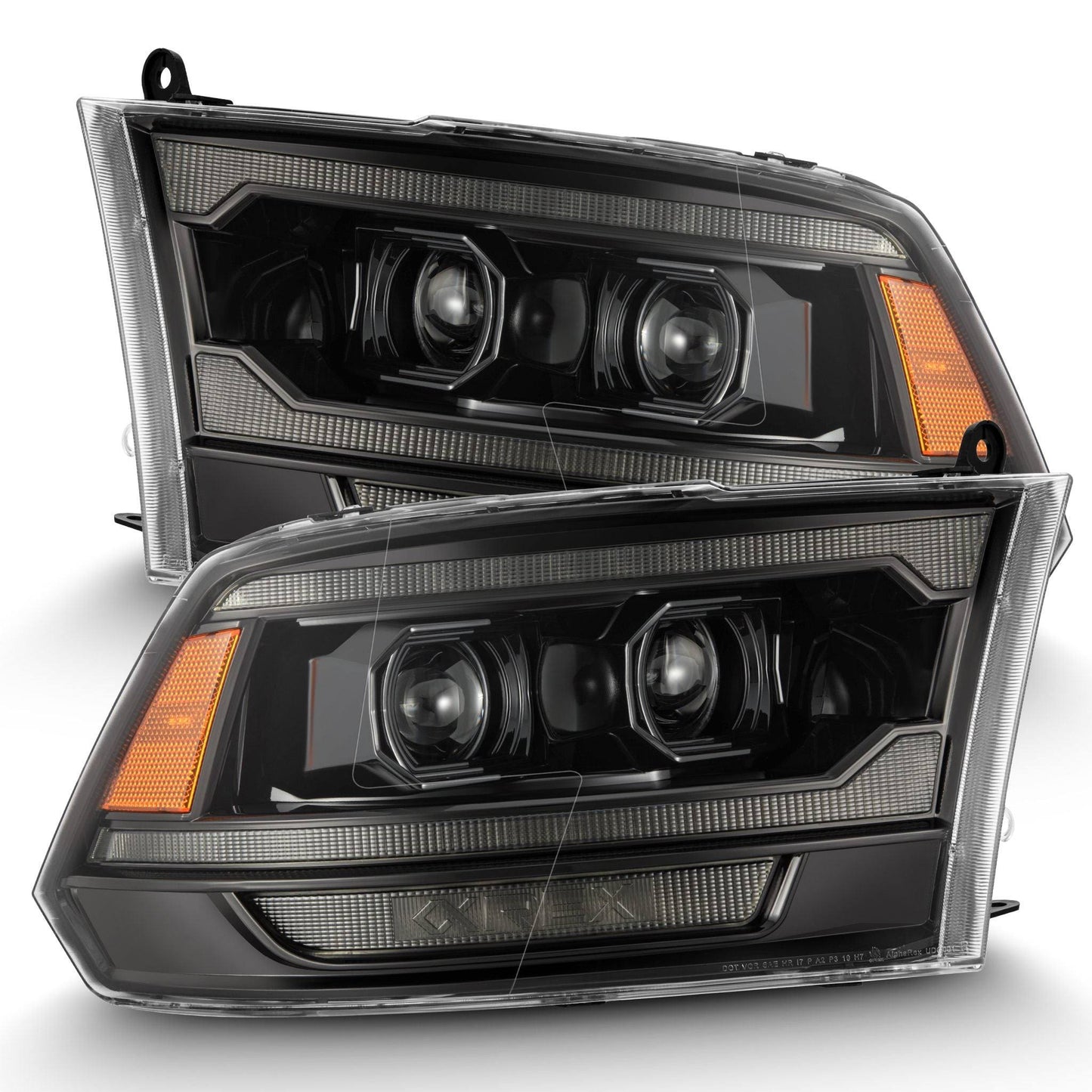 Alpharex 880563 Pro-Series Alpha-Black Projector Headlights