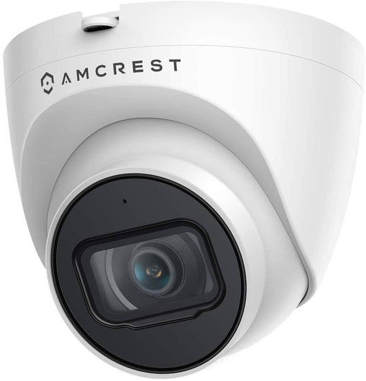 Amcrest 5mp Turret Poe Camera, Ultrahd Outdoor Ip Camera Poe With, 28mm