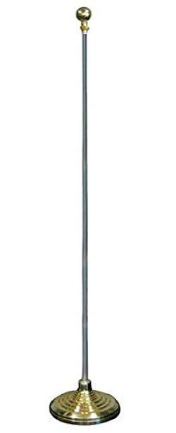 8ft Flag Pole (Ball Top) & Gold Base Bundle Kit