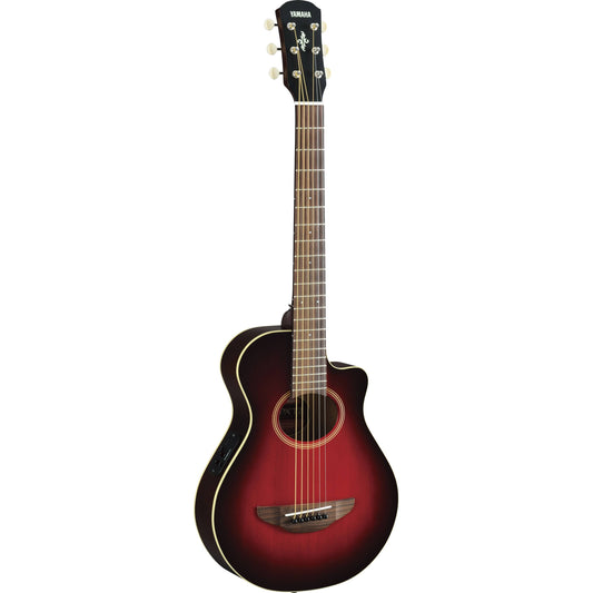 Yamaha Apxt2ew Tbs 3/4 Size Thinline Acoustic/Electric Guitar, Tobacco Sunburst