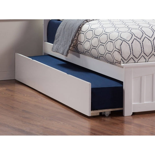 Atlantic Furniture Urban Trundle Bed Twin White | Ae673122