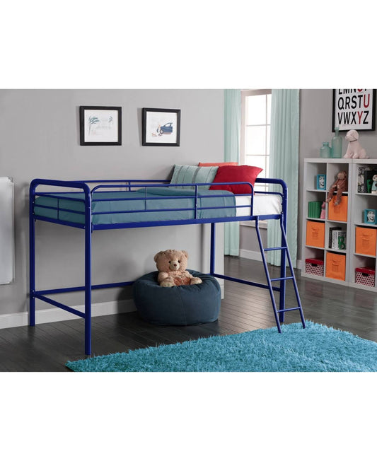 Atwater Living Cora Junior Full Metal Loft Bed - Black