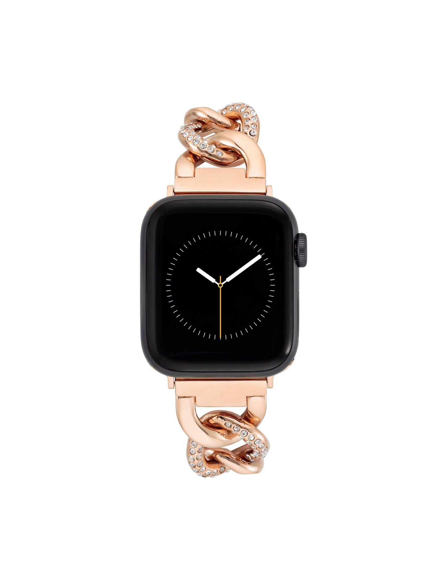 Anne Klein 20mm Apple Watch Bracelet Watchband In Gold-Tone