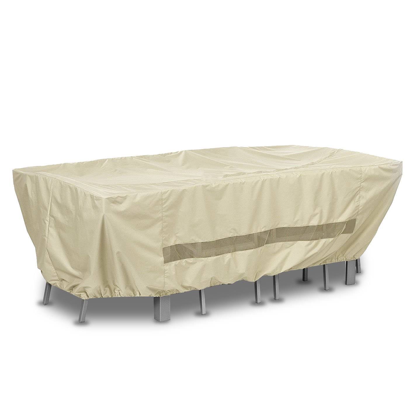 Anyweather Awpc05 Rectangular Patio Table & Chairs Cover