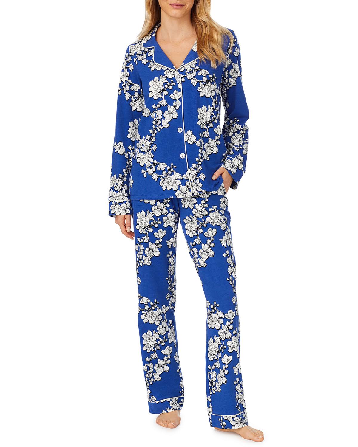 Bedhead Pajamas Shadow Blossom Classic Stretch Jersey Pajama Set, Women s, M