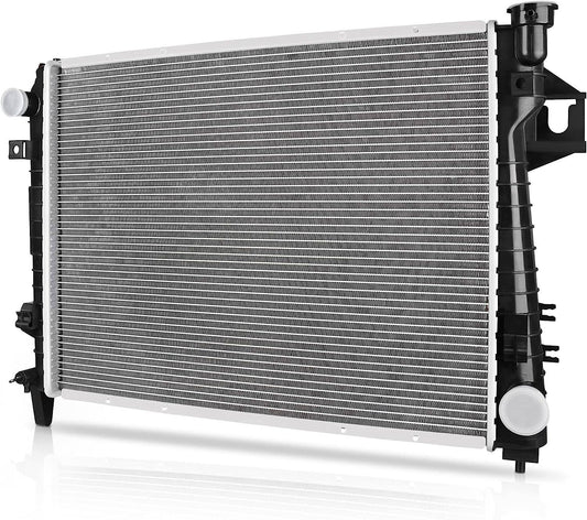 Autoshack Rk972 Radiator Replacement For 2002 2003 2004 2005 2006 2007 2008 Dodge Ram 1500 2003 Ram 2500 Ram 3500 3.7l 4.7l 5.7l 5.9l V6 V8 4wd Rwd