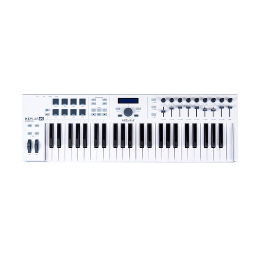 Arturia Keylab Essential 49 Mk3 Keyboard Controller With Sustain Block Black