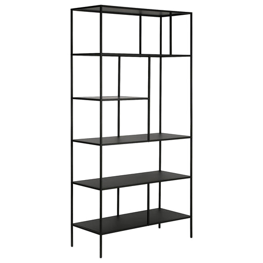 Blackened Bronze Winthrop Bookcase