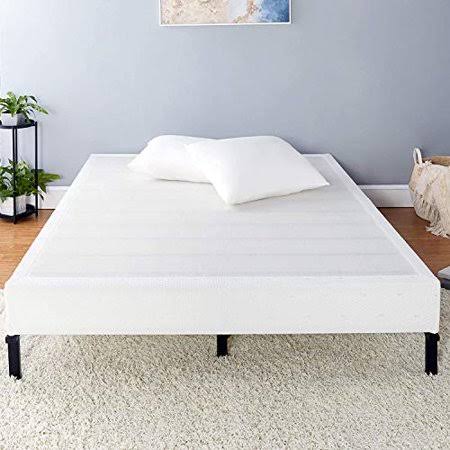 Amazonbasics Mattress Foundation / Smart Box Spring For Cal King Size Bed, Tool-Free Easy Assembly - 9-Inch, Cal King