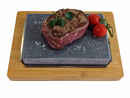 Black Rock Grill Hot Steak Stones Cooking Rock Set