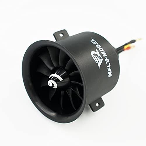 Xfly-Model 70mm 12 Blades Edf Ducted Fan With 6s Brushless Inrunner 2680-Kv2200 Motor Model Jet Aircraft