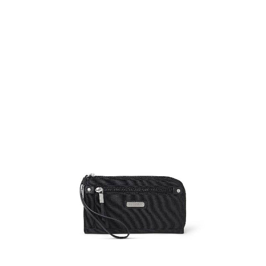 Baggallini Zip Around Wallet - Black