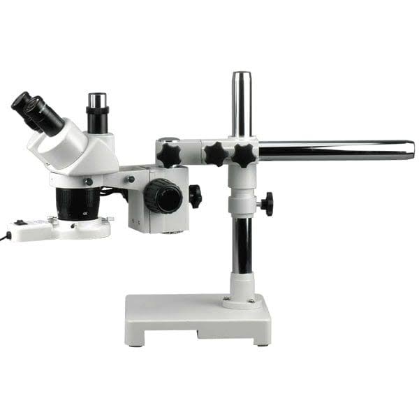 Amscope Sw-3t13y-Frl Trinocular Stereo Microscope Wh10x Eyepieces 5x/15x/30x/45x Magnification 1x/3x Objective Singl