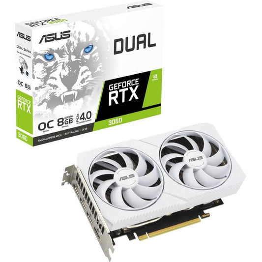 Asus Dual Geforce Rtx 3060 White Oc Edition 8gb Gddr6