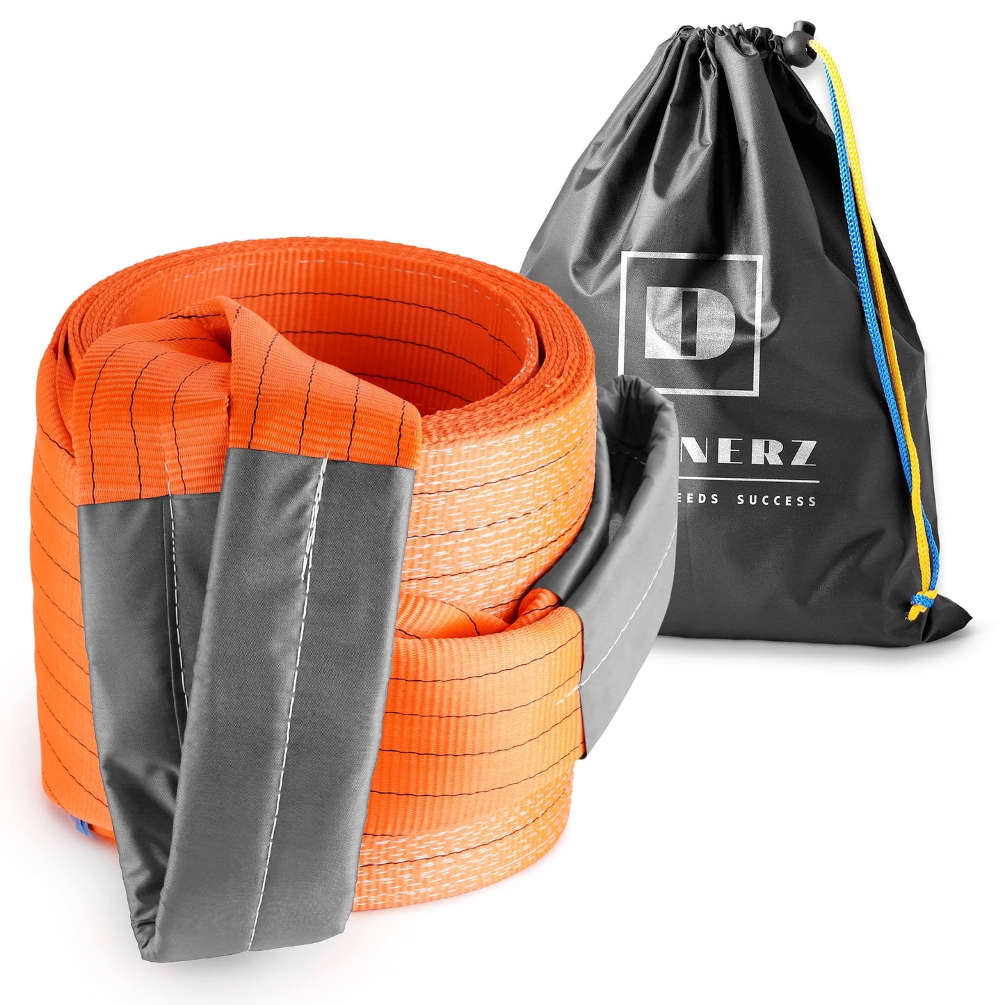 200000 Lb 30ft Tow Strap For Dump & Semi Trucks - Dawnerz Tow Straps