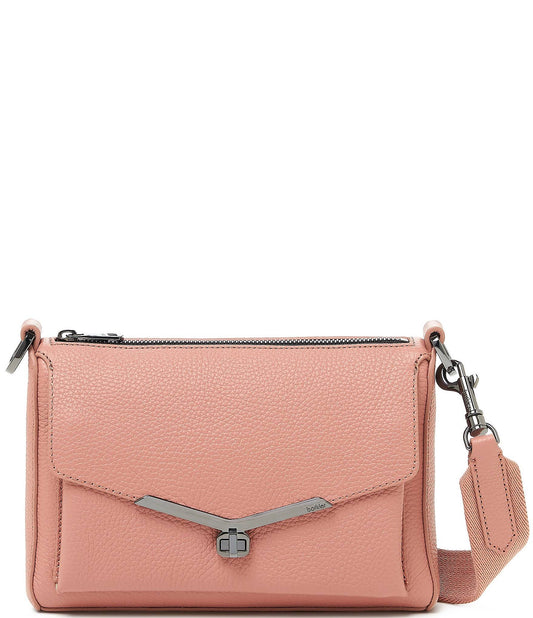 Botkier Valentina Leather Crossbody Bag In Black