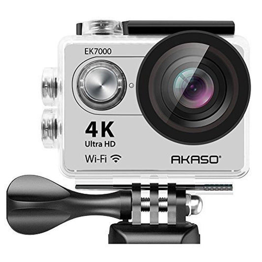 Akaso Ek7000 4k Wifi Action Camera Ultra Hd Waterproof Camcorder 12mp In Silver