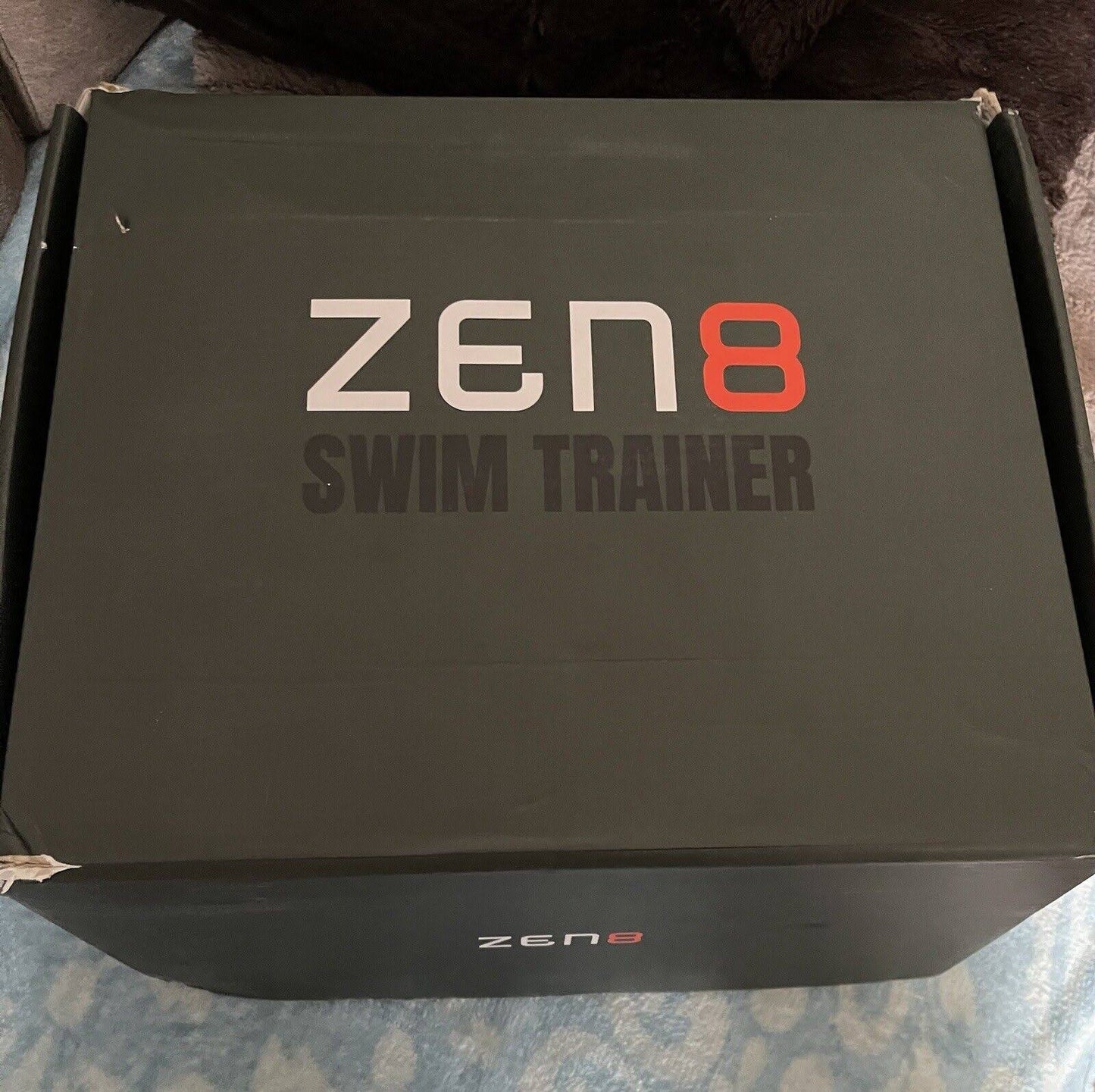 Zen8 Indoor Swim Trainer For Triathlon & Swim Training | Dryland Swimming Equipment | Improve Freestyle Technique | With Swim Bench & Swim Cords