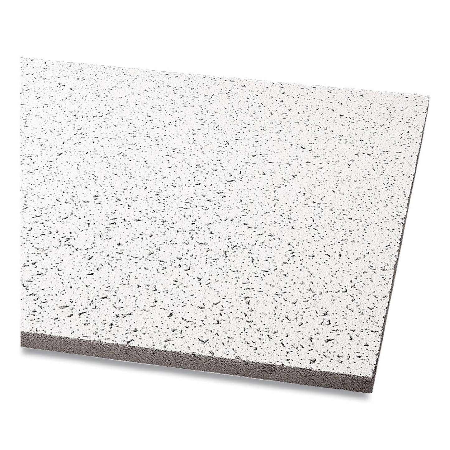 Armstrong Fine Fissured Ceiling Tiles Non-Directional Square Lay-In (0.94) 24 X 48 X 0.63 White 12/Carton