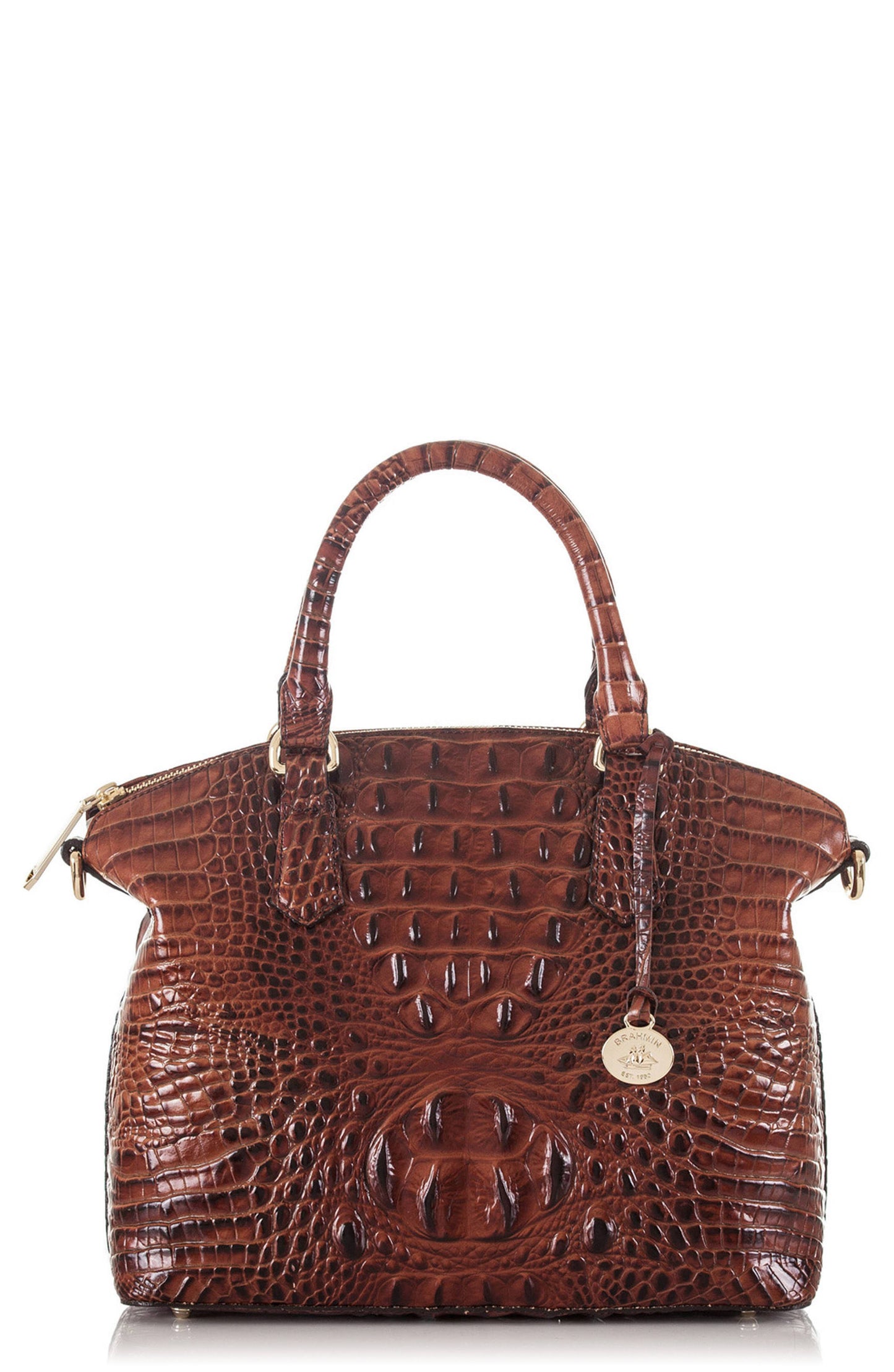 Brahmin Duxbury Leather Satchel - Pomegranate Melbourne