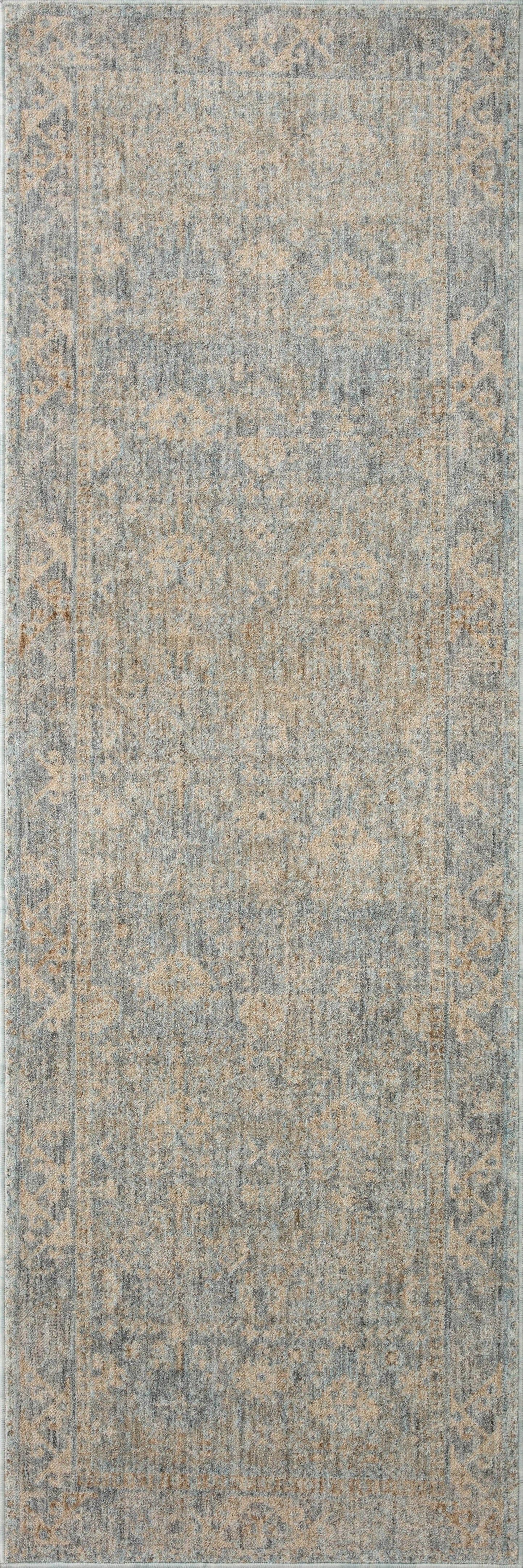 Angela Rose X Loloi 7 10 10 2 Sky/Beige Large Blake Bla-01 Area Rug