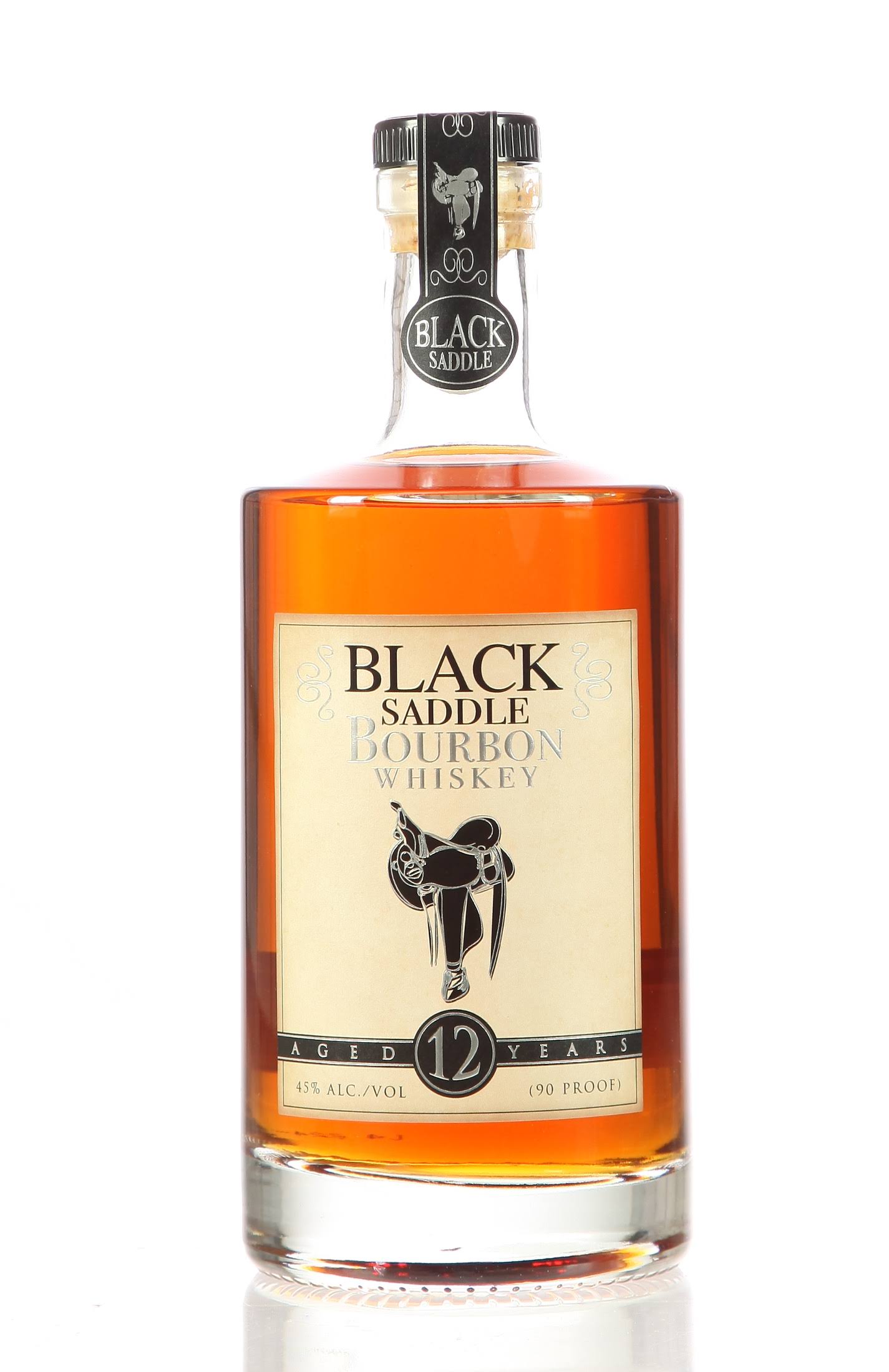 Black Saddle 12 Year Old Bourbon - 750 Ml Bottle