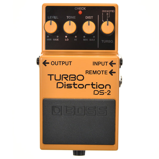 Boss Ds-2 Turbo Distortion Pedal.