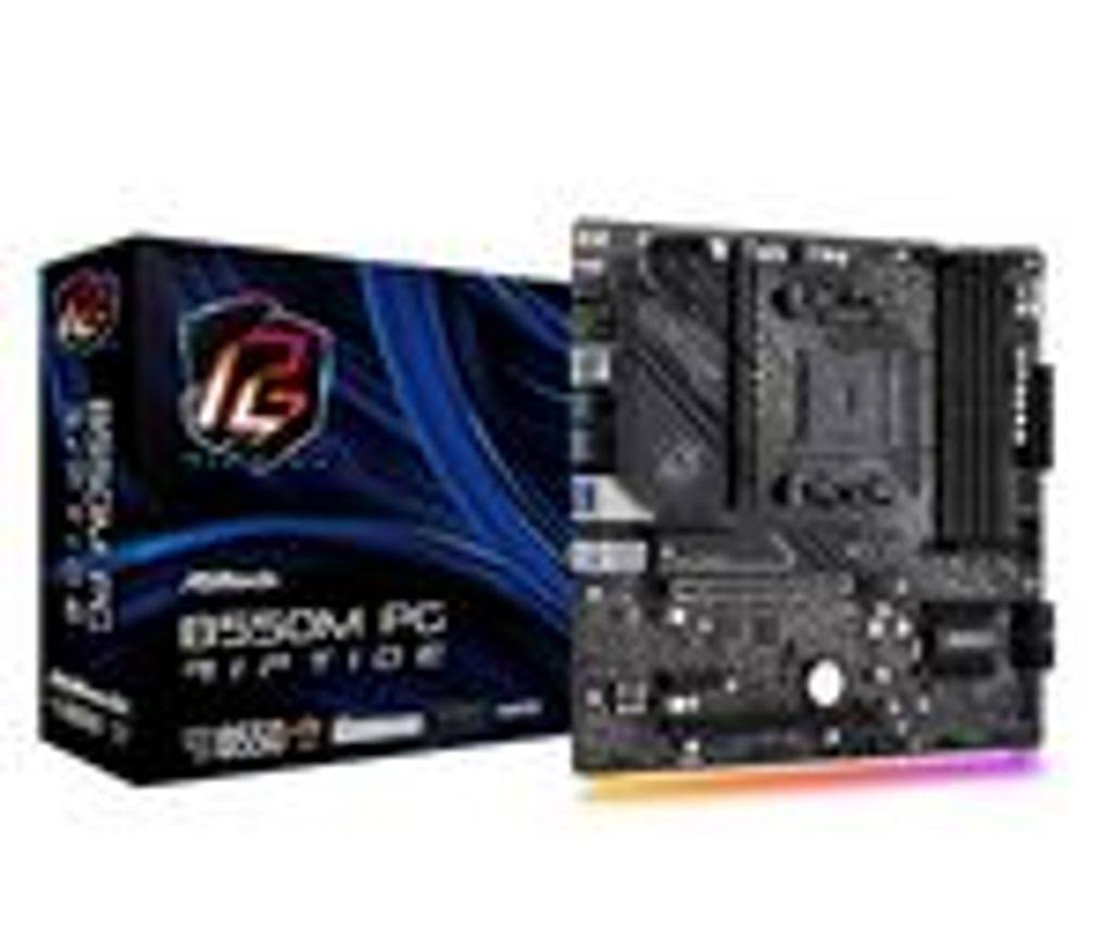 Asrock B550m Pg Riptide Am4 Micro Atx Amd Motherboard