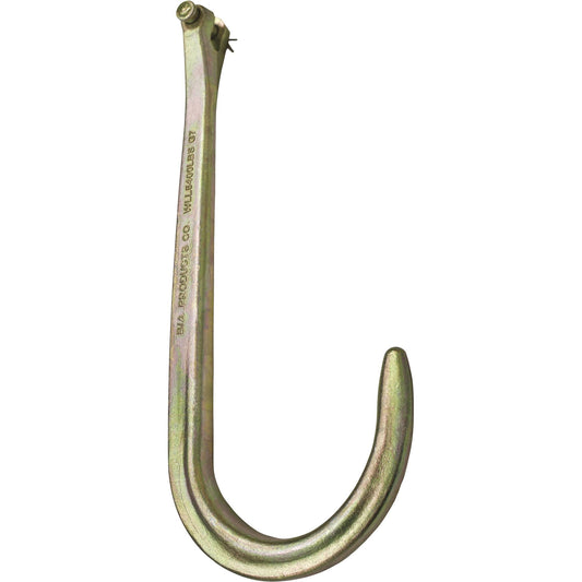 B/A Products N711-2cl B/A Grade 70 15 Clevis J Hook, 15 Height, 0.5 Width, 6.25 Length