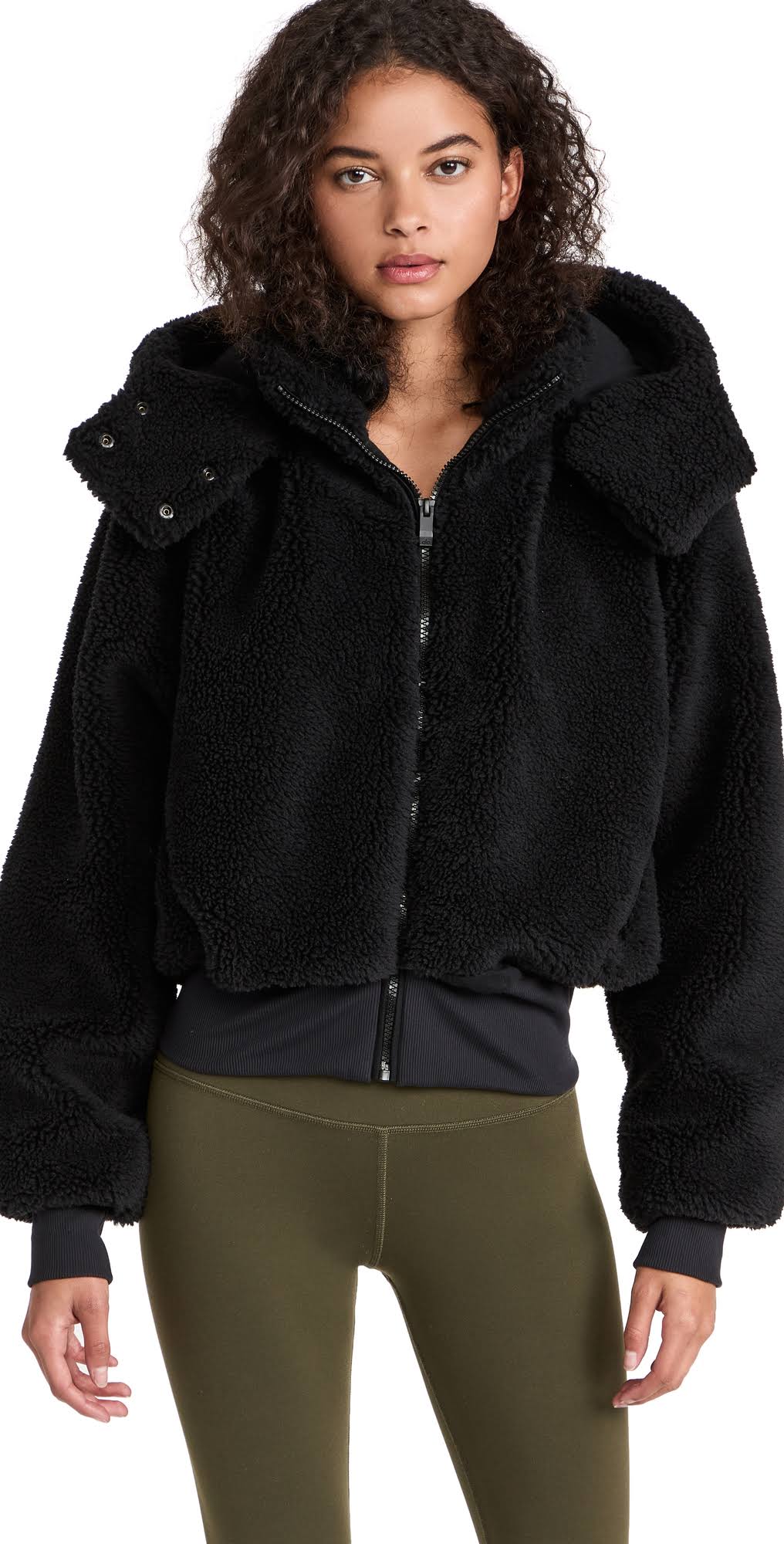 Alo Yoga Foxy Sherpa Jacket Camel / M