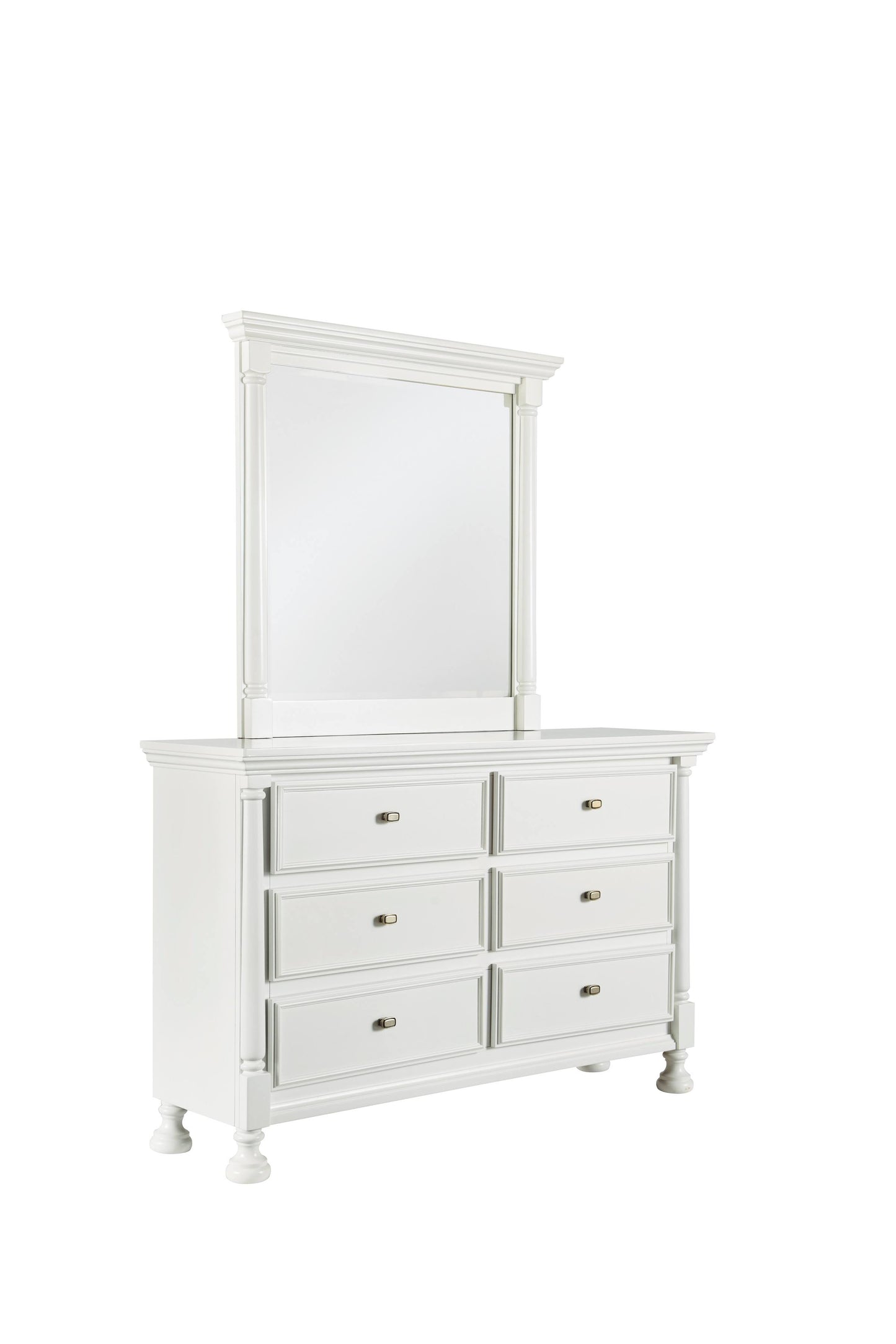 Ashley Kaslyn Dresser White