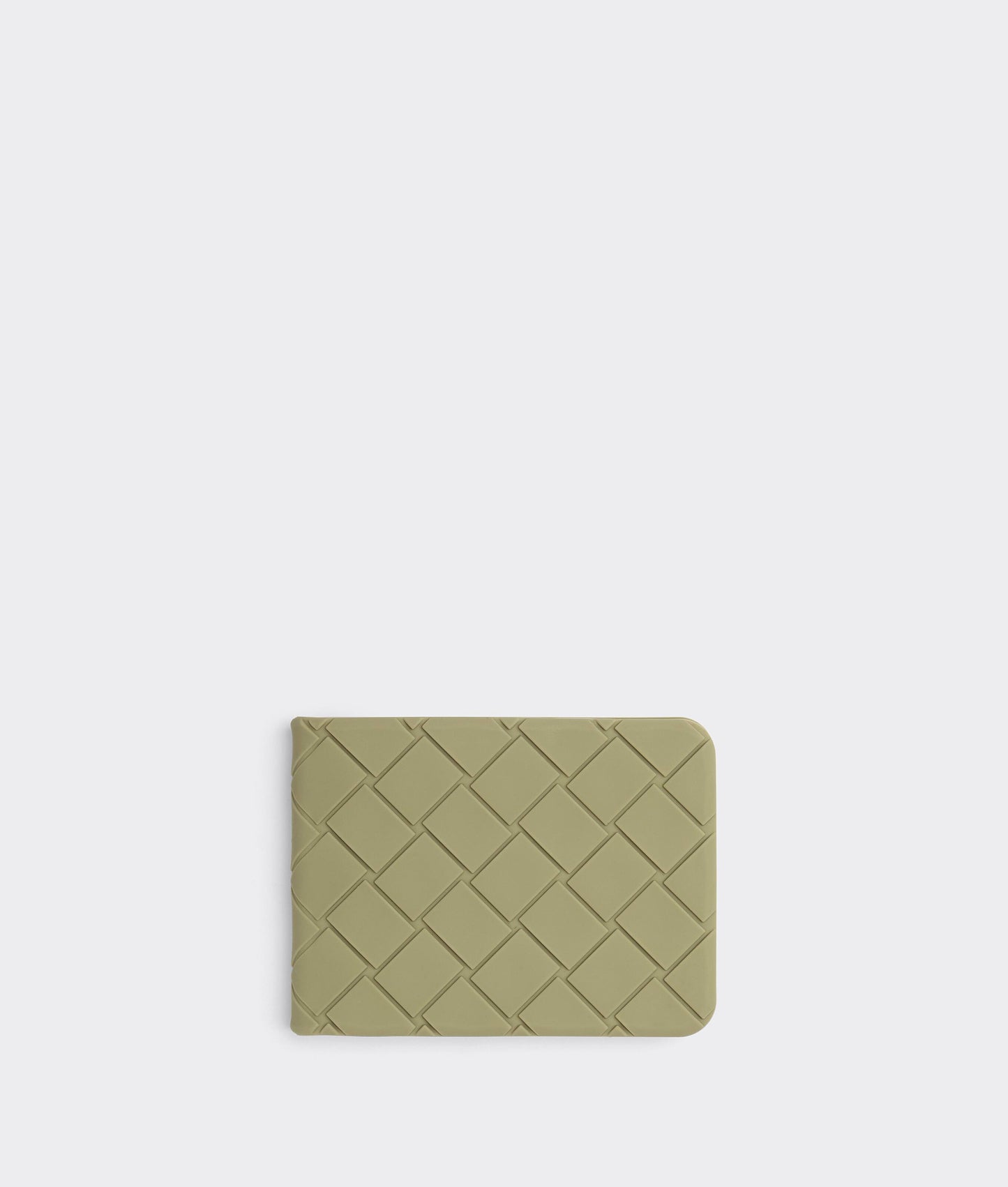 Bottega Veneta Bi-Fold Wallet - Green - Man - Wool