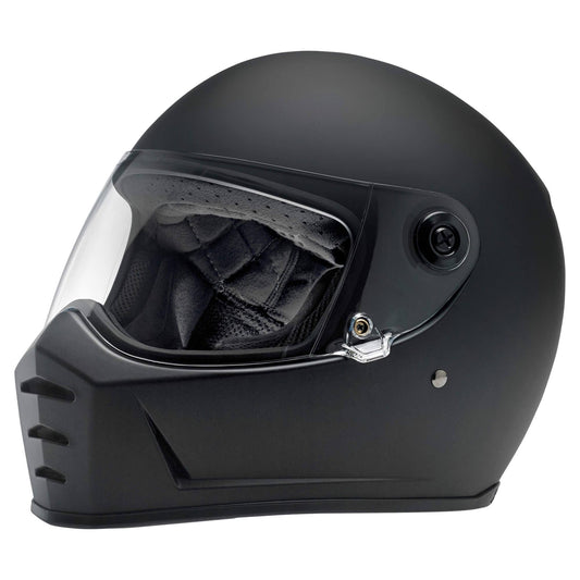 Biltwell Lane Splitter Helmet - Flat Black M