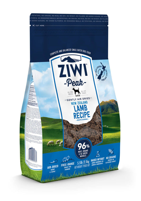 Ziwi Peak Air-Dried Dog Food Lamb - 8.8 Lbs