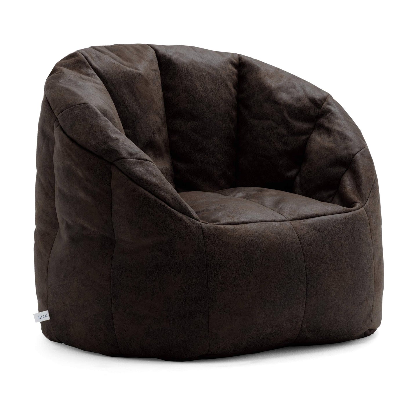 Big Joe Milano Large Blazer Bean Bag - Espresso