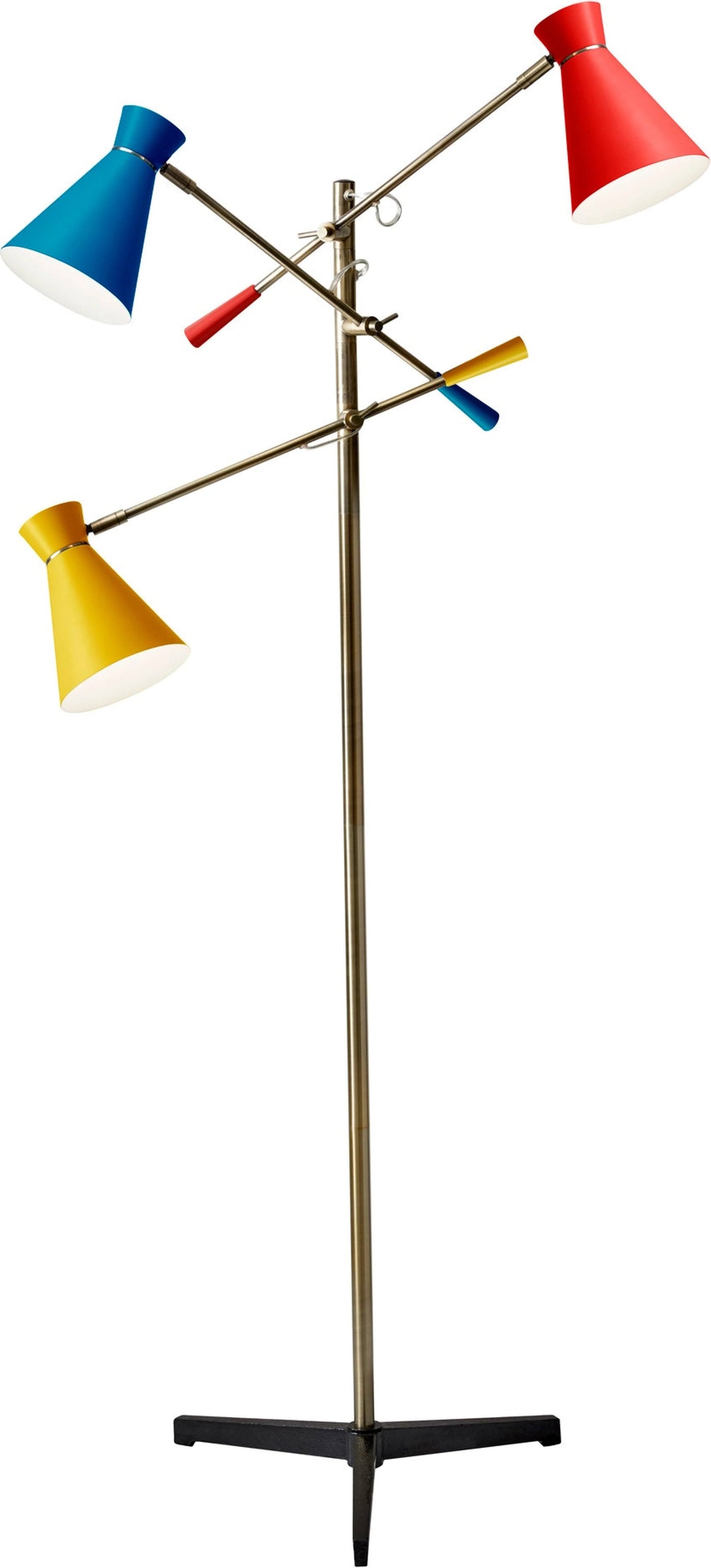 Adesso Lyle 3-Arm Floor Lamp