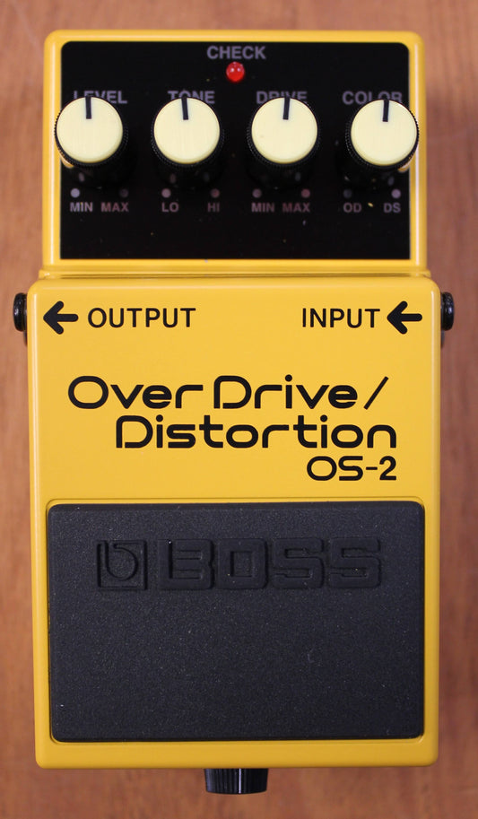 Boss Os-2 Overdrive And Distortion Pedal