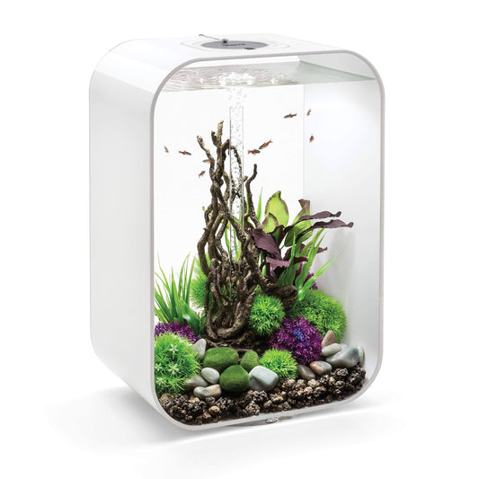 Biorb Life Mcr Aquarium, White, 16-Gal