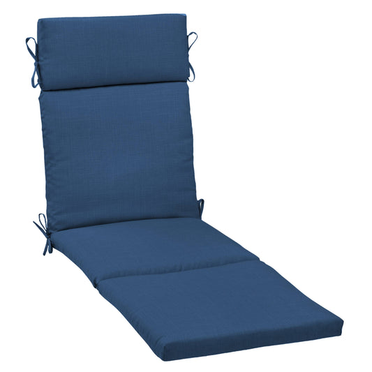 Arden Selections Sapphire Leala Texture Outdoor 72 X 21 In. Chaise Lounge Cushion, Blue