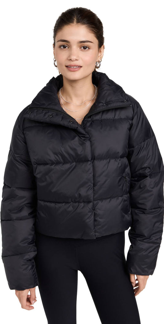 Alo Yoga Gold Rush Puffer - Black - Xs