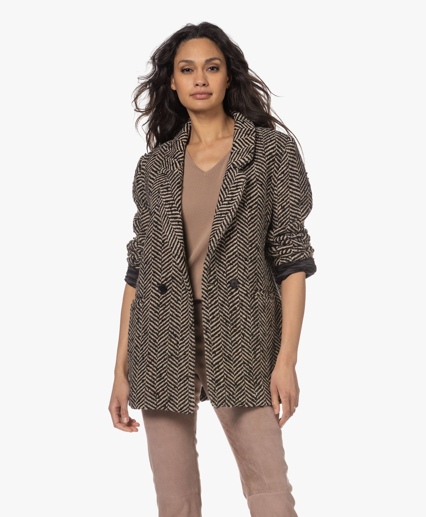 Anine Bing Fishbone Blazer