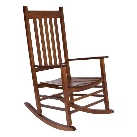 Andover Mills Emjay Rocking Chair Color: Dark Green