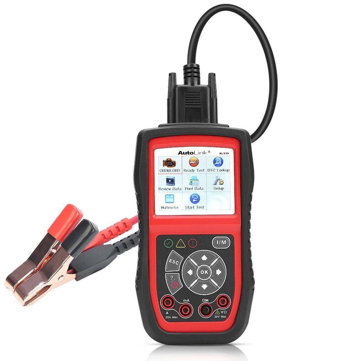 Autel Al539b Diagnostice Tools Code Reader(Full Obd2 Scanner+Avometer+Battery Tester)