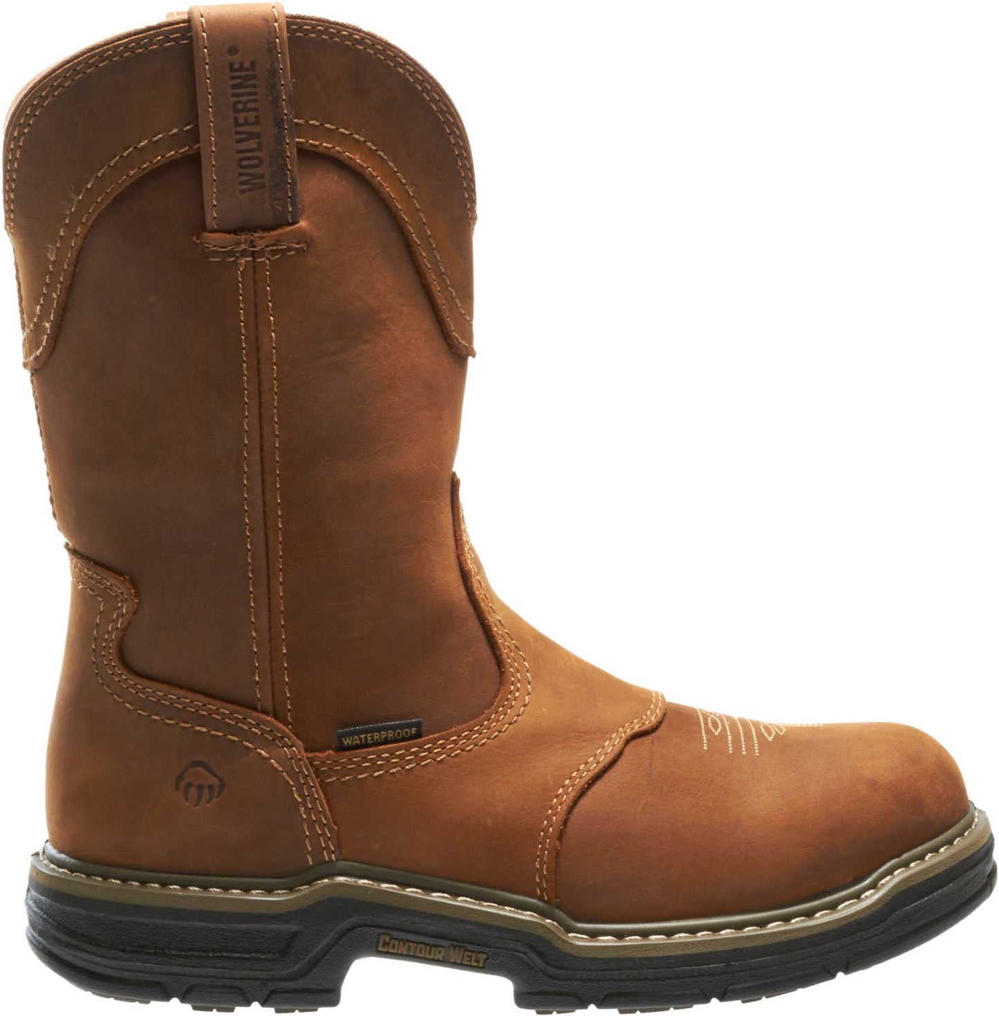 Wolverine Men s Anthem Waterproof Wellington Boot - 8 - Brown